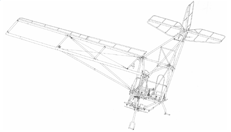 Конструктивно-силова схема легкого літака SkyRanger