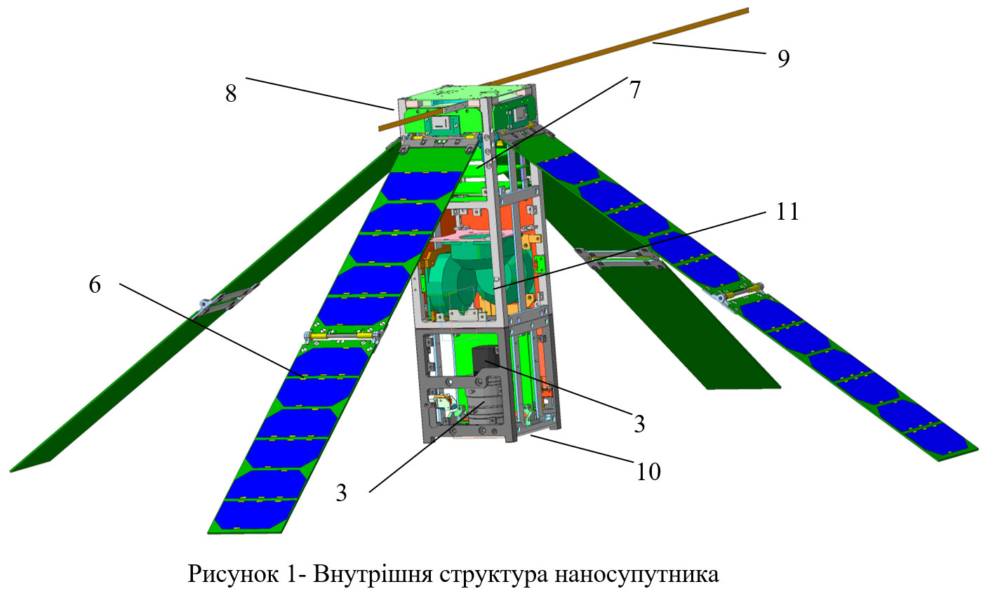 Дослідження та випробування льотної моделі університетського наносупутника PolyITAN-3-PUT формату Cubesat для дистанційних спостережень Землі