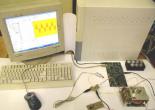 Макет тракту генерації стимулів на основі DSP-процесора TMS320VC5510 фірми Texas Instruments (у складі оціночного модуля Starter Kit типу C5510 DSK)