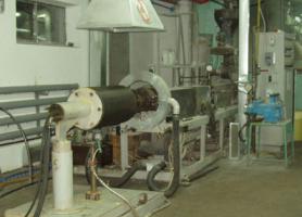 Експериментальна установка для виготовлення спінених термопластів екструзійним методом