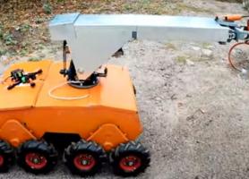 Creation of remote controlled platform of mobile robot for demining of high passage and maneuverability