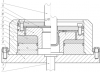 Спосіб та конструкція штампу для витягування з диференційованим радіальним підпором фланця заготовки