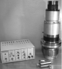 Макет газорозрядної електронної гармати з блоком керування параметрами електронного пучка